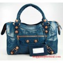 Balenciaga Arena Giant City Bag 173084C blue Tl16180aj95