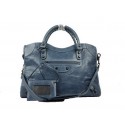 Balenciaga Classic Velo Bags 084332 Dark Blue Tl16214fH28