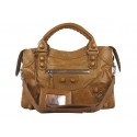 Balenciaga Giant Brogues Velo Bag L084332 Tan Tl16206TP23