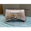 Balenciaga HOURGLASS CHAIN BAG B164497 Silver Tl15981ED90