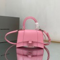 Balenciaga HOURGLASS SMALL TOP HANDLE BAG 59353 pink Tl15863Tk78