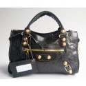 Balenciaga Lampskin Handbag 084332B Dark gray Tl16329bm74