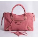 Balenciaga Large Classic Part Time Bags B085332 Pink Tl16092Yf79