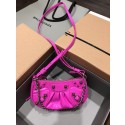 Balenciaga LE CAGOLE MINI PURSE WITH CHAIN 6958141 bright pink Tl15882Ym74