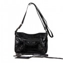 Balenciaga Medium Classic New Shoulder Bag 242803 Black Tl16135TV86