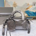 Balenciaga NEO CAGOLE XS HANDBAG 05812 gray Tl15851vm49