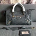 Balenciaga The City Handbag Calf leather 382569 grey Tl16011ea89