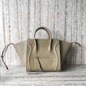 Best Quality Celine Luggage Phantom Tote Bag Calfskin Leather CT3372 Grey Tl5059xb51