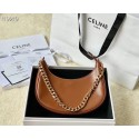 Best Quality Imitation Celine MEDIUM AVA CHAIN IN SMOOTH CALFSKIN 199583 TAN Tl4703dK58