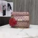 Best VALENTINO Quilted leather shoulder bag A45276 pink Tl19626Ml87