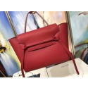 Celine Belt Bag Original Litchi Leather C3349 Red Tl5160ki86