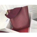 Celine Cabas Phantom Bags Original Calfskin Leather 3370 Wine Tl5028lq41