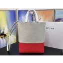 Celine Cabas Phantom Bags Original Leather C3365 Apricot&Red Tl5107Yr55