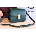 Celine Classic Box Flap Bag Calfskin Leather C2263 Green Tl5183cP15