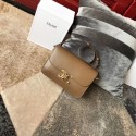 CELINE MEDIUM TRIOMPHE BAG IN SHINY CALFSKIN CL87363 Camel Tl4990hc46