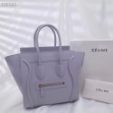 CELINE MICRO LUGGAGE HANDBAG IN LAMINATED LAMBSKIN 167793-19 Tl4909Yv36