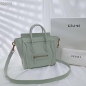 CELINE NANO LUGGAGE BAG IN LAMINATED LAMBSKIN 189244-19 Tl4928SS41