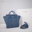 CELINE NANO LUGGAGE BAG IN LAMINATED LAMBSKIN 189244-20 Tl4927vX33