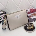 Cheap Prada leather shoulder bag 66136 white Tl6422sZ66