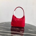 Cheap Prada Re-Edition nylon Tote bag MV519 red Tl6206ZZ98