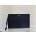 Copy Dior Lambskin Cluth Bag C6112 Black Tl8397Kn92