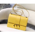 Dior 30 MONTAIGNE CALFSKIN BAG M9203 yellow Tl9084LG44