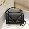 DIOR 30 MONTAIGNE POUCH WITH SHOULDER STRAP AND HANDLE S32698 BLACK Tl8084EB28