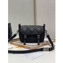 DIOR BOBBY BAG leather 6619 black Tl8213SS41