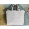 DIOR BOOK TOTE BAG IN Calfskin M1296Z white Tl8803dN21