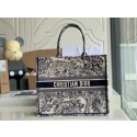 DIOR BOOK TOTE BAG TOILE DE JOUY M1286ZT Customized Name Tl8380yx89