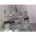 DIOR BOOK TOTE Latte Multicolor Dior Zodiac Embroidery M1286Z Tl8813uU16