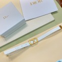 DIOR CARO PEARLS BELT 22 MM B0286UWFB white Tl10972Is53