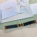 DIOR CARO PEARLS BELT 30 MM B0292UWFR black Tl10970KX86