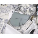 DIOR GRAY STONE SADDLE MATTE CALFSKIN BAG M0446I Tl8999Gh26