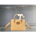 DIOR MEDIUM ST HONORE TOTE Grained Calfskin M9321UMBA Beige Tl8838ta99