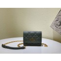 DIOR MINI BOBBY BAG Gradient Cannage Lambskin C0952 gray Tl8445ki86