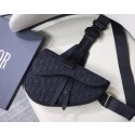 DIOR OBLIQUE SADDLE BELT BAG M9019 black Tl9181JD63