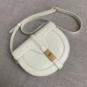 Fake CELINE SMALL BESACE 16 BAG IN SATINATED CALFSKIN CROSS BODY 188013 WHITE Tl4964Hj78