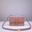 Fake Dior 30 MONTAIGNE CALFSKIN BAG M9203 smooth pale pink Tl9266QF99