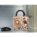 Fake LADY DIOR DIOR TOTE EMBROIDERED CANVAS BAG CA0111-2 Tl8952xE84