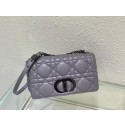 Fake MEDIUM DIOR CARO BAG Gradient Cannage Lambskin M9242WN gray Tl8457lF58