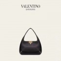 Fake VALENTINO Origianl leather shoulder bag 20077 black Tl19407lF58