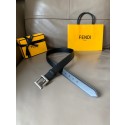 Fendi 34MM Leather Belt 7113-2 Tl10896Af99