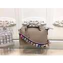 Fendi BY THE WAY Bag Original Calfskin Leather F2689 Light Grey Tl13245oJ62