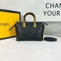 Fendi By The Way Mini Small leather Boston bag 8BS067A black Tl12555Mn81