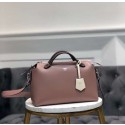 FENDI BY THE WAY REGULAR Small multicoloured leather Boston bag 8BL1245 dark pink Tl13139VI95