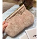 FENDI FIRST SMALL Pink mink bag 8BP129A Tl12789MB38