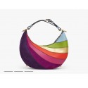 Fendi graphy Small Leather bag with multicolor inlay 8BR798A Rainbow Tl12593SS41