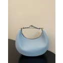 Fendi graphy Small Light blue leather bag 8BR798A Tl12653fc78