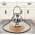 FENDI Original Leather mini-bag 8BS010 FD6588 White Tl12939Yv36